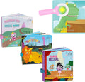 Glo Pals Librería de 3 libros iluminados para niñas