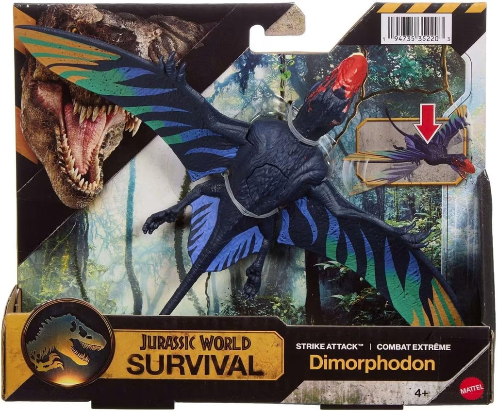 Mattel Ataque de Supervivencia Mundial Jurásico Dimorphodon