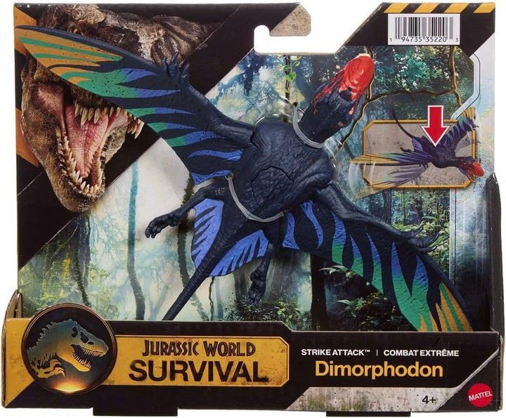 Mattel Ataque de Supervivencia Mundial Jurásico Dimorphodon