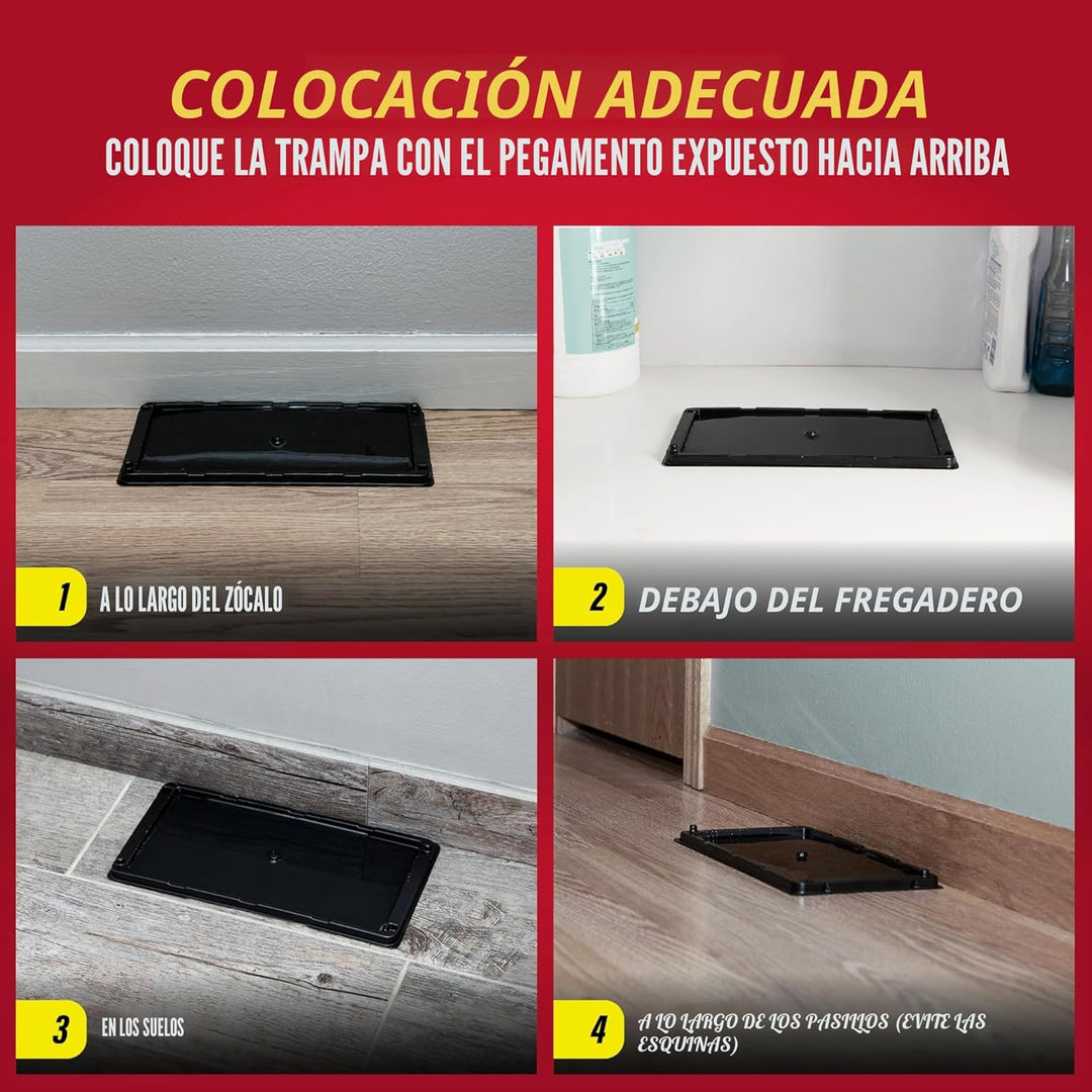 Catchmaster - Trampas para ratas, serpientes y ratones 10Pk, grande...