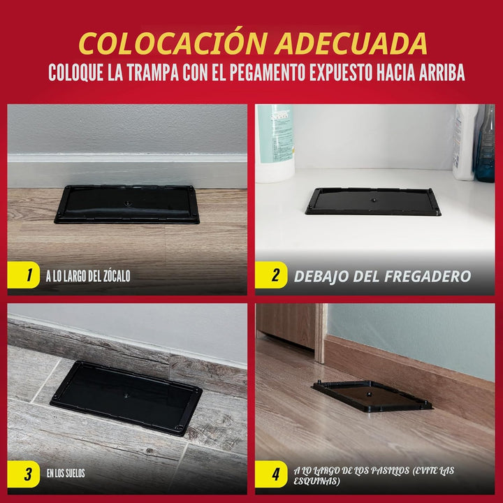 Catchmaster - Trampas para ratas, serpientes y ratones 10Pk, grande...