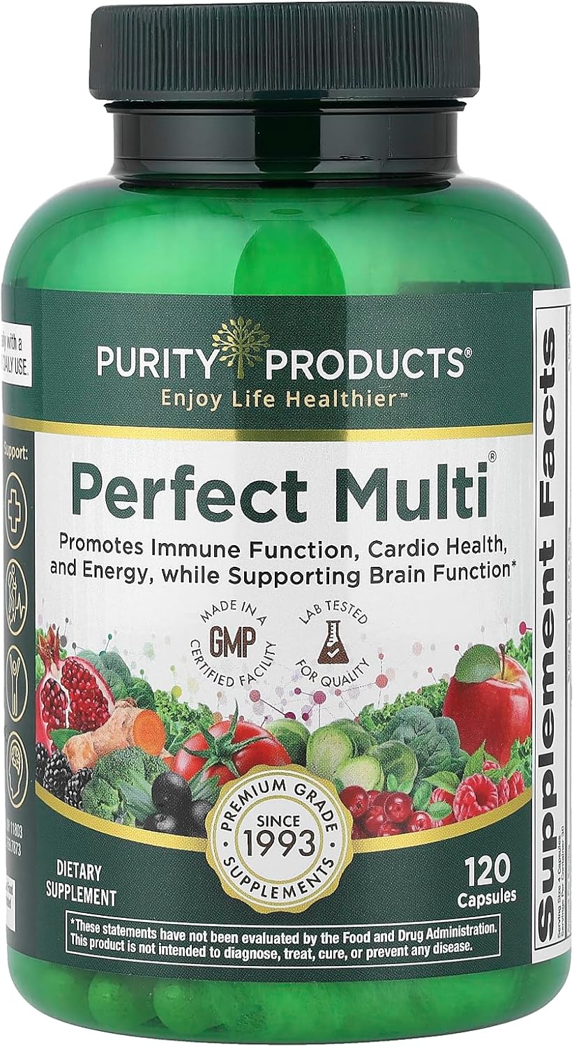 Purity Products Perfect Multi - Multivitamínico lleno de vitaminas,...