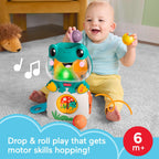 Fisher-Price Juguete Rana que Ilumina y Rueda