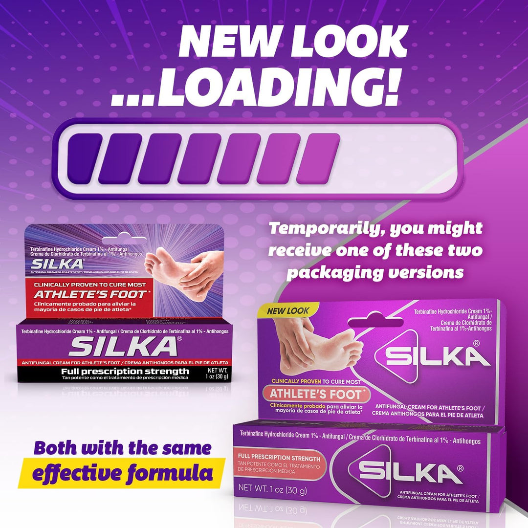 Silka Max Strength - Juego de líquido antifúngico y crema, potente...