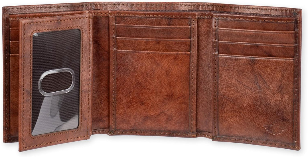 Dockers Billetera de perfil delgado con capacidad extra para hombre...