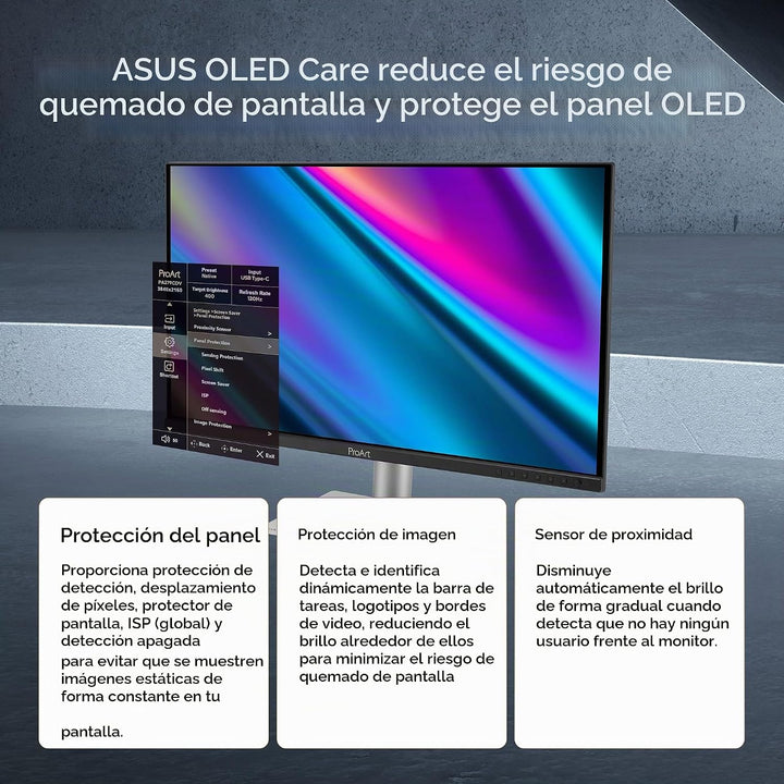 ASUS ProArt Display Monitor profesional OLED USB-C de 27 pulgadas 4...