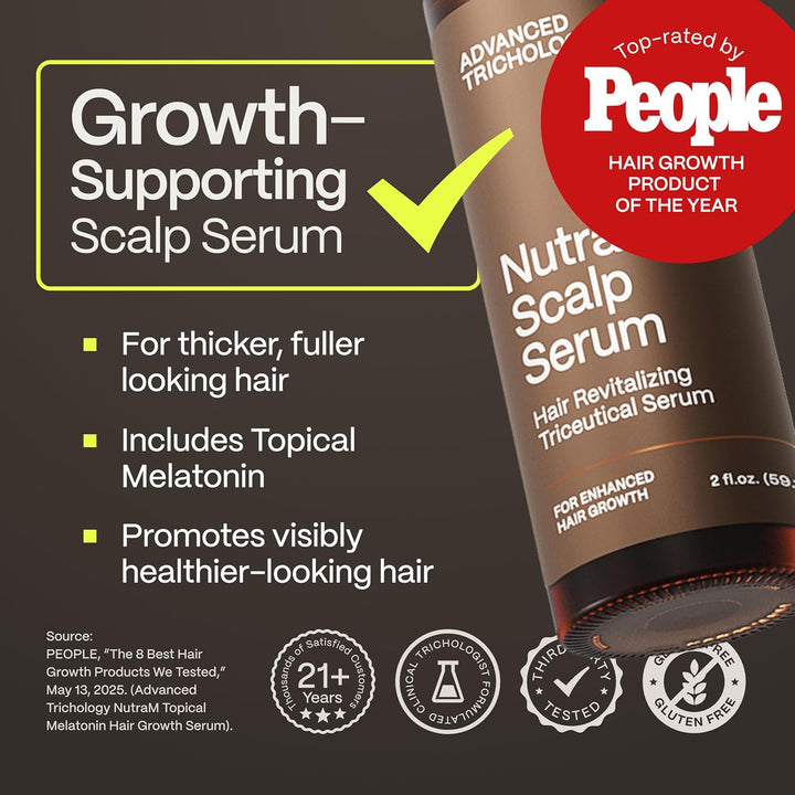 NutraM Suero para el crecimiento del cabello \u2013 Dermatológicame...