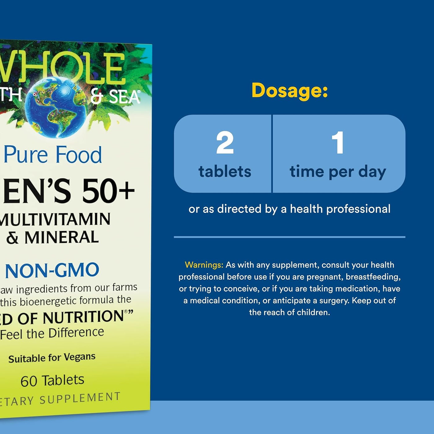 Natural Factors, Multivitamínico y mineral para hombres, 1 porción...