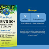 Natural Factors, Multivitamínico y mineral para hombres, 1 porción...