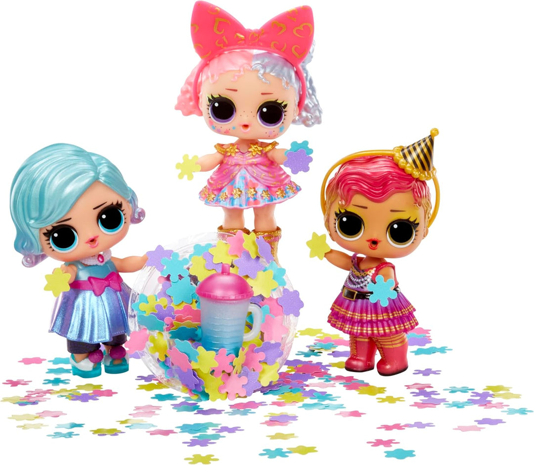 LOL Surprise Big Party con 4 muñecas coleccionables, más de 40 sorp...