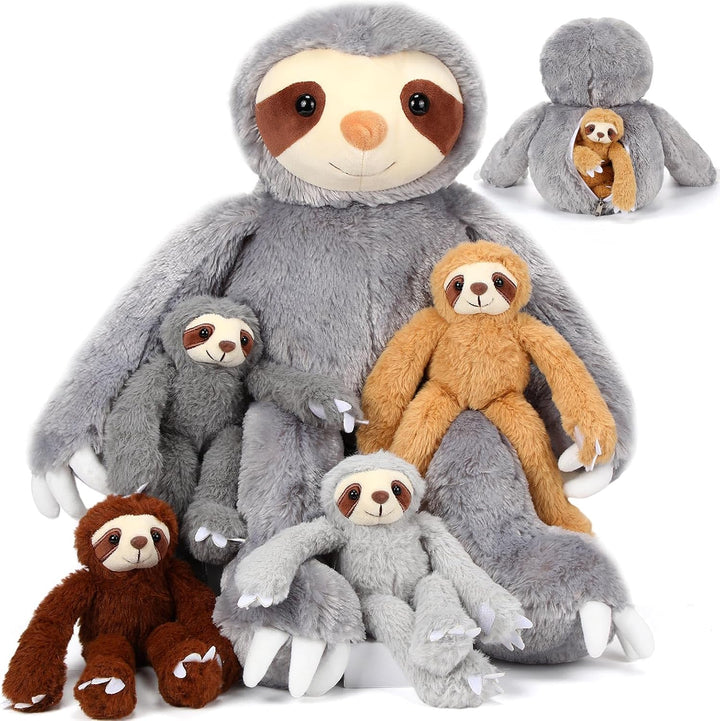 Libima 5 piezas de animales de peluche gigantes de 22.4 pulgadas, j...