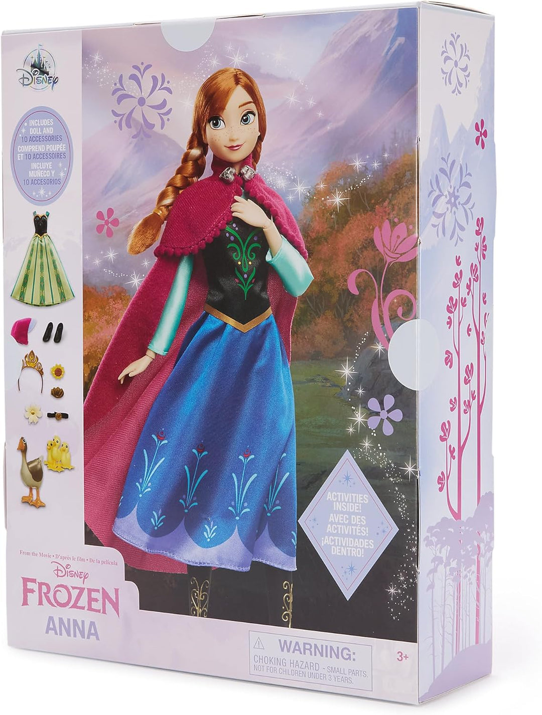 Disney Store Muñeca oficial de Anna Story (traje de viaje) \u2013 1...