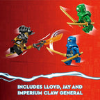 LEGO NINJAGO Imperium Dragon Hunter Hound 71790 - Juego de construcción con juguetes de monstruos y dragones y 3 minifiguras, excelentes juguetes ninja para niños de 6 años en adelante que aman jugar