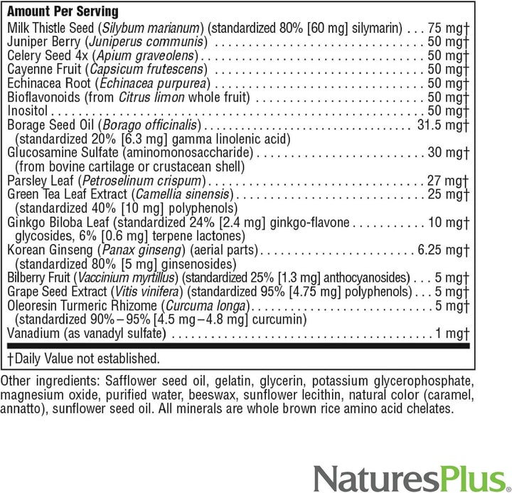 NaturesPlus Regeneration - 90 cápsulas blandas, paquete de 2 - Supl...