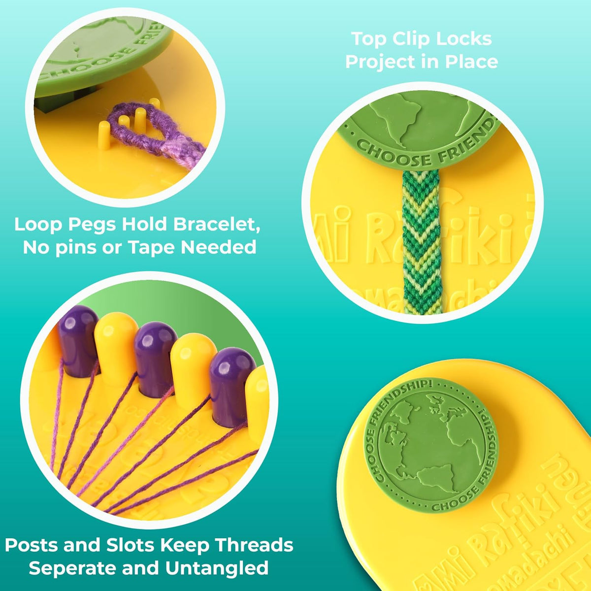 kit para hacer pulseras de la amistad, kit de joyas para niñas, kit de manualidades, edición de viaje
