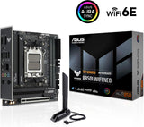 ASUS TUF Gaming B850I WiFi NEO AM5 Mini ITX Placa base, DDR5, ajust...