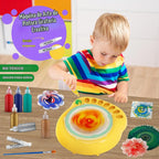 Máquina de arte giratorio para niños, kit de regalo para artes y