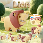 Juguetes magnéticos de construcción de animales para niños a partir de 3