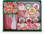 Melissa & Doug, juego para cortar y hornear galletas de Navidad de madera