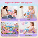 OUOZZZ Juguetes de unicornio para niñas, 4 mini peluches