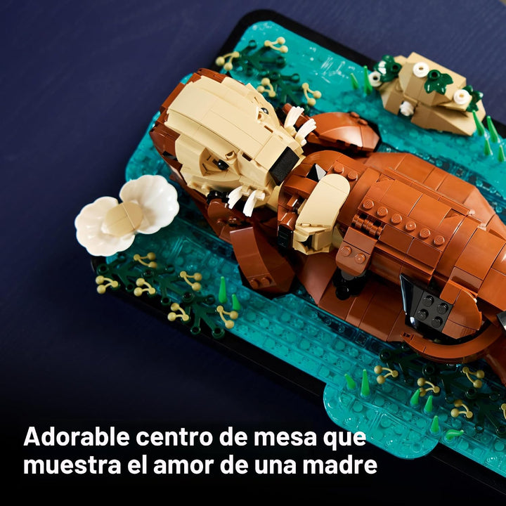 LEGO Ideas - Juego de construcción de nutrias marinas flotantes par...