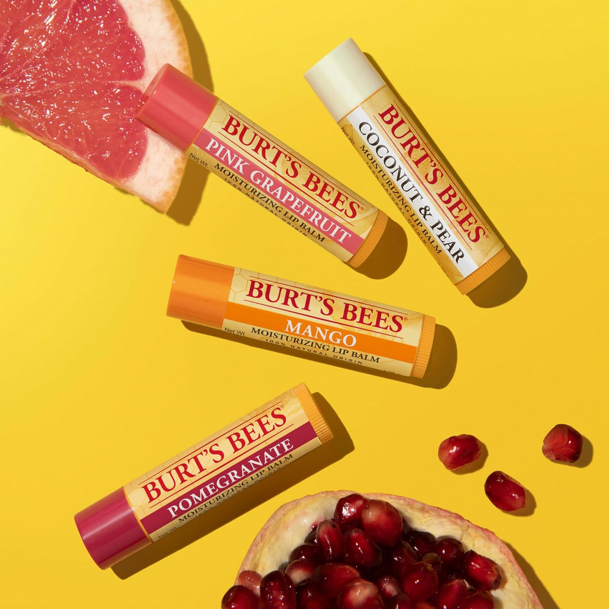 Burt's Bees - Bálsamo labial, protector labial hidratante para...