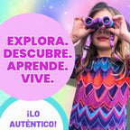 Prismáticos para niños de 3 a 12 años, 8 x 21 pulgadas