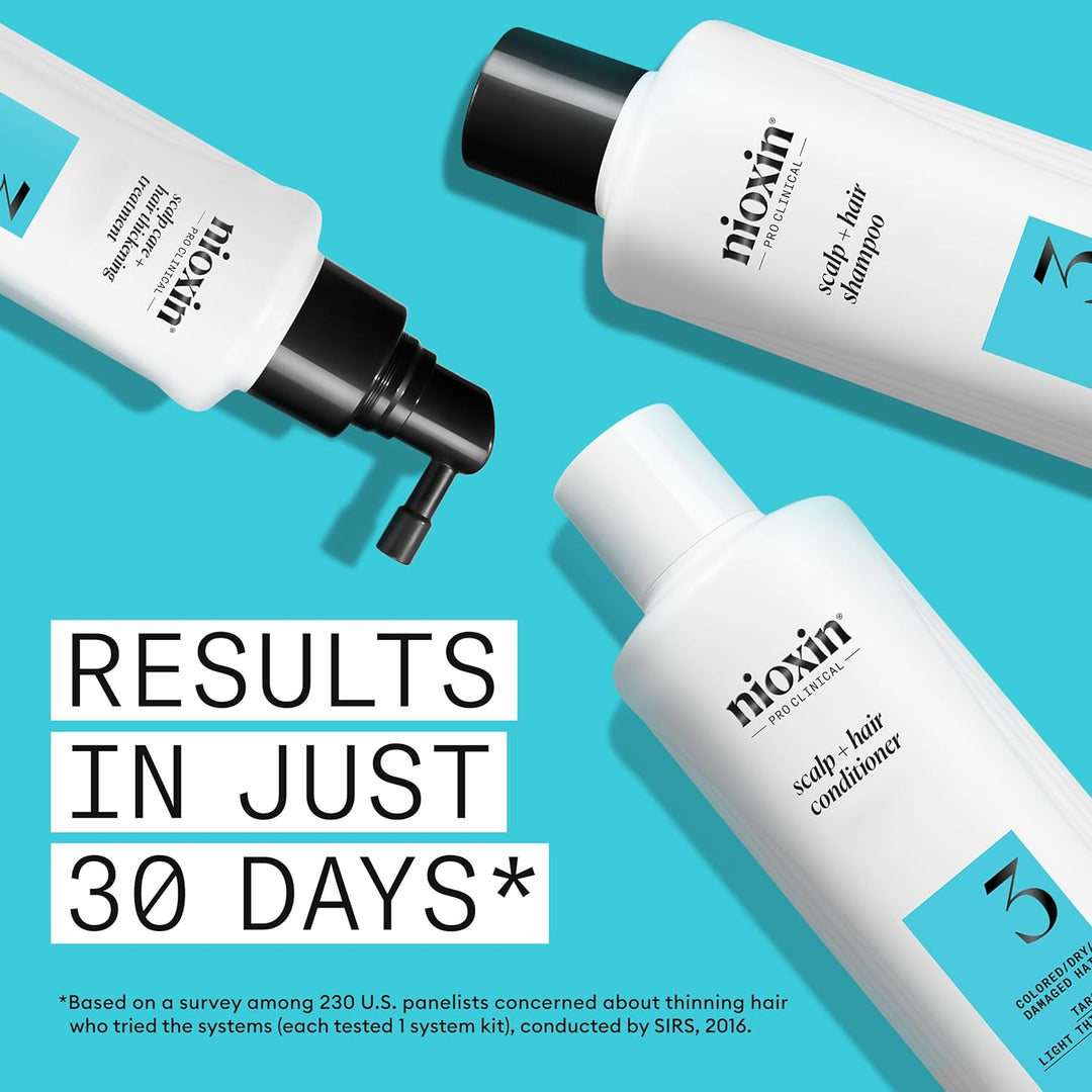 Nioxin Kits de sistema, limpia, acondiciona, hidrata el cuero cabel...