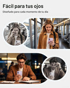 SMARTDEVIL Paquete de 3 protectores de pantalla de vidrio templado para