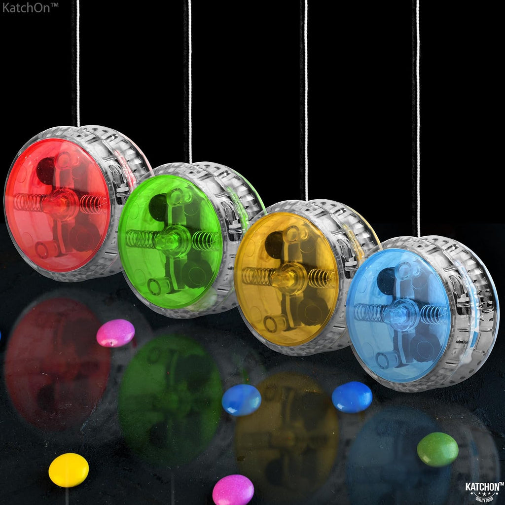 KatchOn, 24 piezas de yoyos con luz multicolor, recuerdos de fiesta para