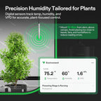 VIVOSUN AeroStream H05 Humidificador WiFi inteligente de 1.32 galones con