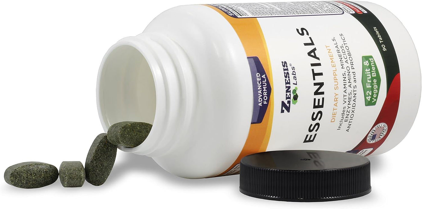 Zenesis Labs Essentials, una multivitamina natural y rica en nutrie...