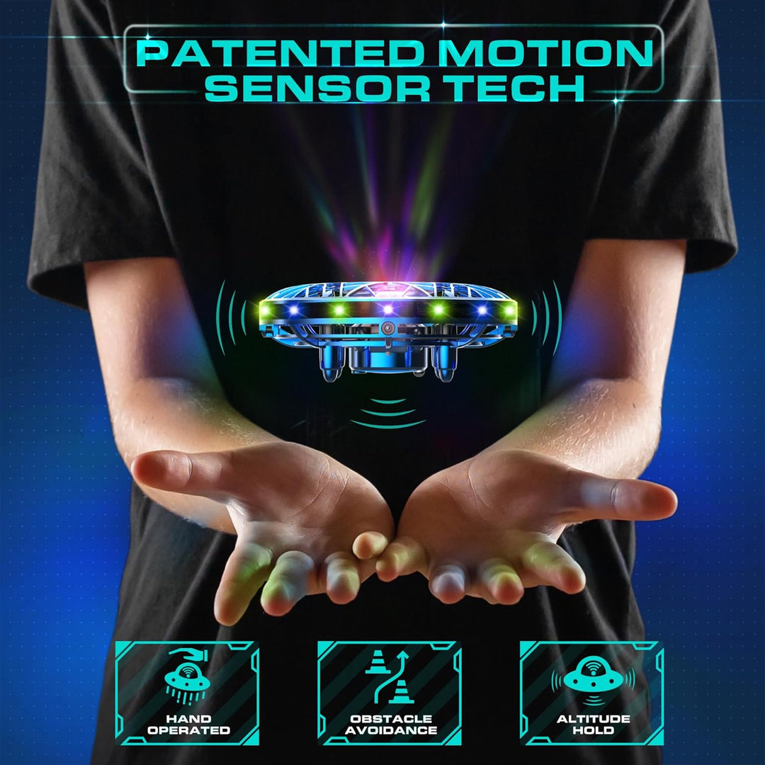 Force1 Scoot Pro - Dron de mano para niños o adultos, mini drones c...
