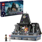 LEGO Merlina y Enid - Set de juego de dormitorio: juguete de construcción para juegos de rol con 4 minifiguras - Muñeca de Merlina Addams para niños, niñas y niños, a partir de 10 años - Idea de