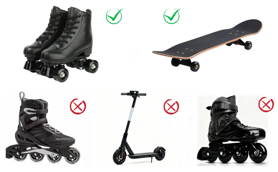 VORTRACK 78A - Ruedas para patines cuádruples paquete de 8