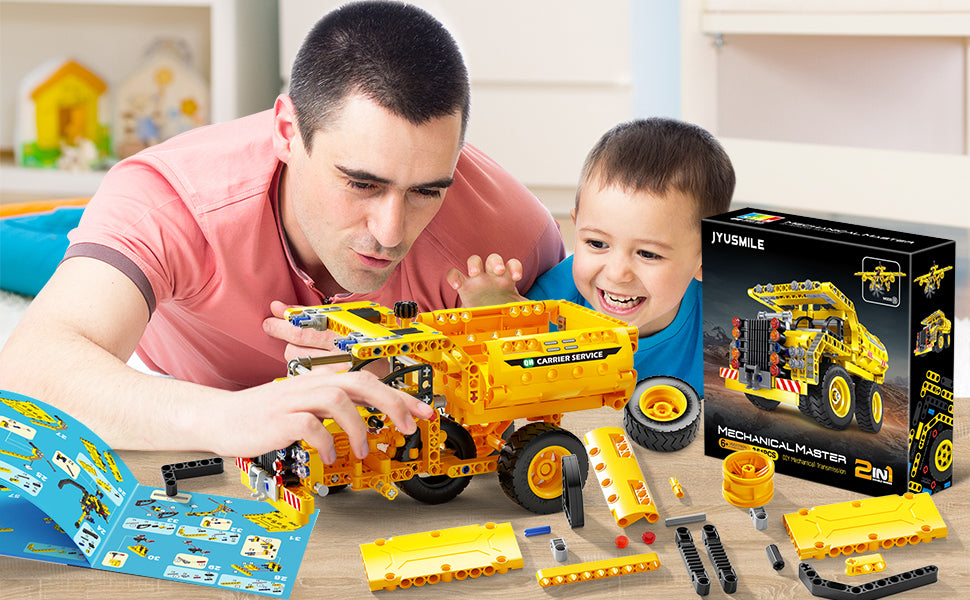 Jyusmile Juguete de construcción STEM para niños de 6 7 8