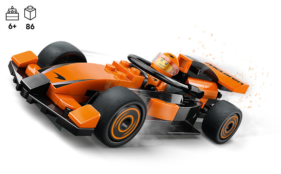 LEGO City F1 Driver McLaren Race Car Toy Modelo de