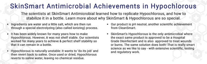 SkinSmart Antimicrobial Limpiador facial para brotes e
