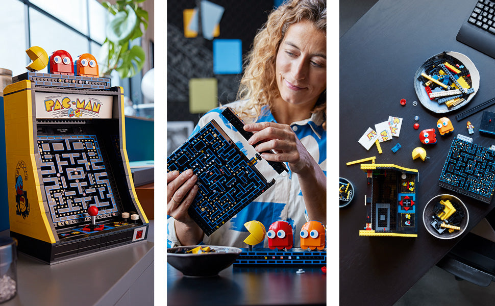 LEGO Icons PAC-Man - Kit de construcción de arcade