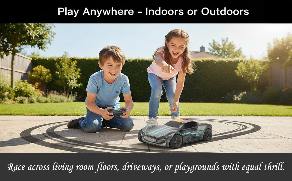 Coche de acrobacias a control remoto ruedas esféricas 12