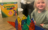 CreateOn Crayola Mini azulejos magnéticos PIP juego de
