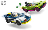 LEGO Coche de policía de la ciudad y persecución de autos