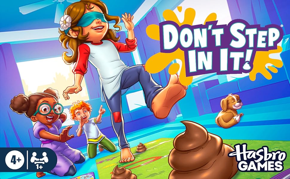 Dont Step in It Juego preescolar I Blindfolded Poop Party