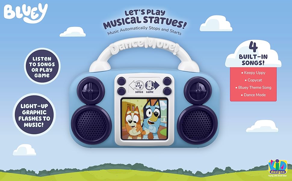 eKids - Reproductor de música para niños pequeños con