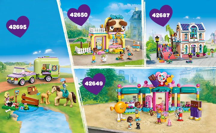 LEGO Friends Unicorn Dream Café - Juguete de construcción