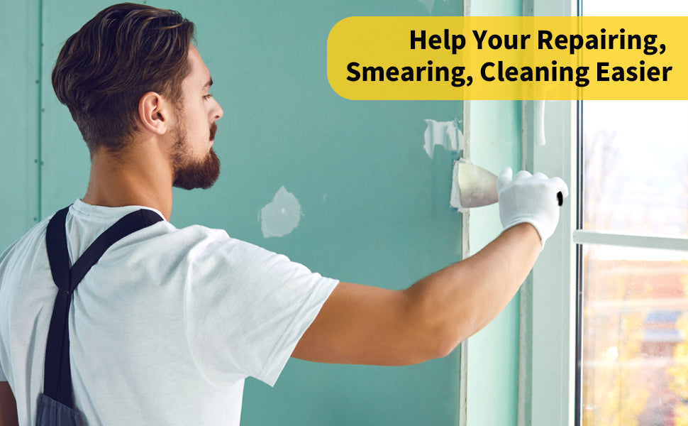 Juego de 4 cuchillos de masilla  raspador de pintura de