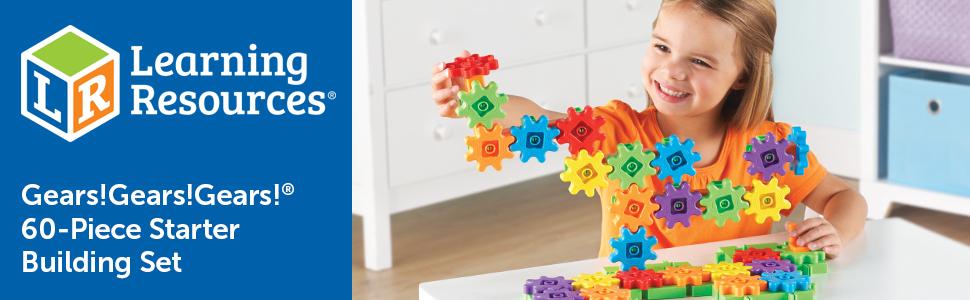 Learning Resources Juego de construcción de engranajes