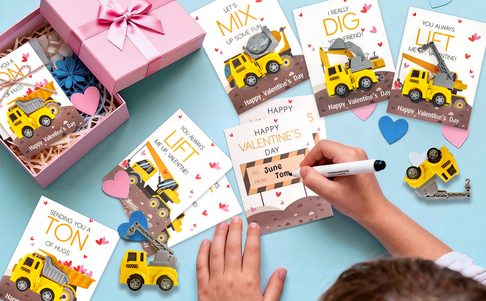 Tarjetas del día de San Valentín para el aula de los niños