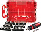 CRAFTSMAN DESTORNILLADOR RATCHETING 44PC (CMHT68017), rojo