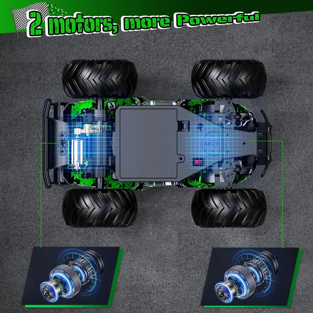 Hielse Coche de Control Remoto, Coche de Control Remoto Todo Terren...